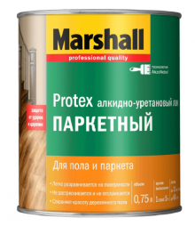 Marshall Protex  / Маршал Протекс алкидно-уретановый паркетный лак  Глянцевый