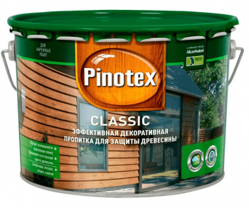 Pinotex Classic / Пинотекс Классик фасадная пропитка для дерева
