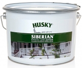 HUSKY Siberian Краска для дерева полуматовая на льняном масле для наружных и внутренних работ / Хаски Сибериан