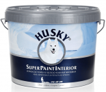 HUSKY Super Paint Interior / ХАСКИ Супер Пэйнт Интериор износостойкая интерьерная краска