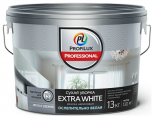 ProfiLux Professional Extra White ослепительно-белая водно-дисперсионная краска для стен и потолков