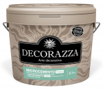 Микроцемент Decorazza Microcemento Fronte + Legante, мелкая фракция, Декоративное покрытие с эффектом бетона
